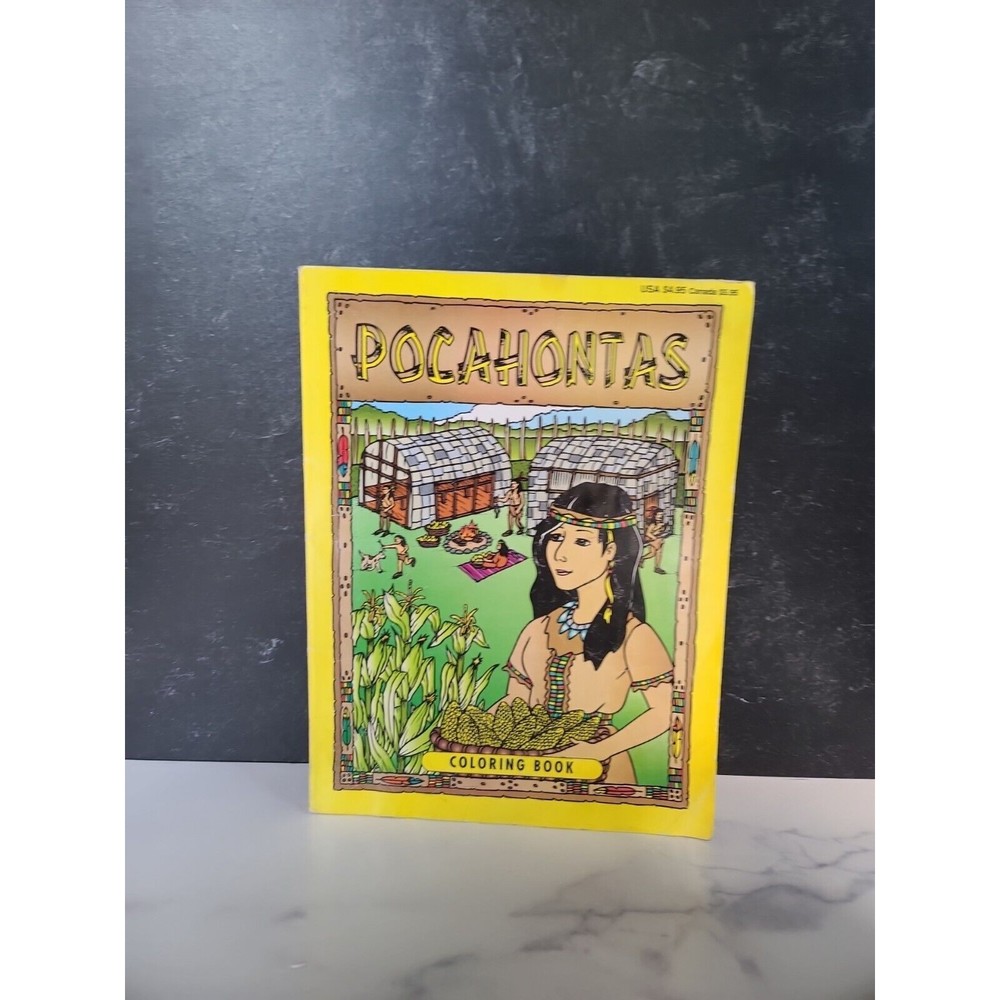Pocahontas Coloring Book